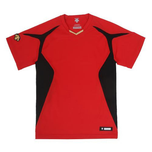 데상트 베이스볼 주니어 반팔 티셔츠 Y0111WTS26 RED K005