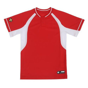 데상트 베이스볼 주니어 반팔 티셔츠 Y0111WTS22 RDSW K005