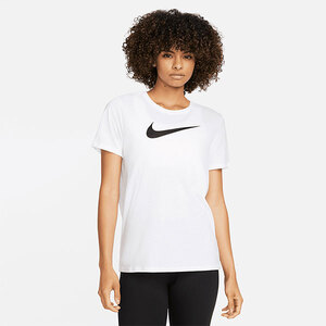 나이키 반팔티 여성 드라이 핏 스우시 티셔츠 FD2885-100 S2303