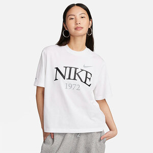 나이키 반팔티 여성 클래식 티셔츠 FQ6601-100 S2403