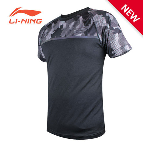 리닝 배드민턴 티셔츠 AAYN161-3 [블랙] LN18BTHT050 V2208