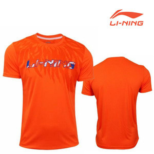 리닝 배드민턴 티셔츠 AHSN211-3 [오렌지] LN18BTHT066 V2208