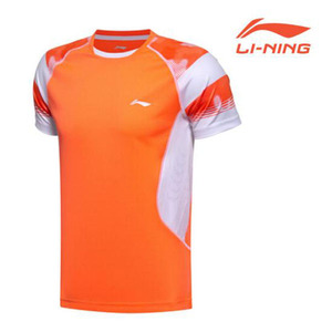 리닝 배드민턴 티셔츠 AAYM021-4 [오렌지] LN17BTHT084 V2208