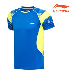 리닝 배드민턴 티셔츠 AAYM021-1 [블루] LN17BTHT074 V2208