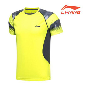 리닝 배드민턴 티셔츠 AAYM021-3 [형광그린] LN17BTHT080 V2208