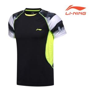 리닝 배드민턴 티셔츠 AAYM021-2 [블랙] LN17BTHT078 V2208