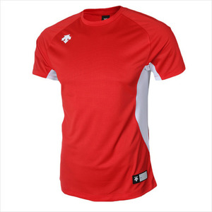 데상트 반팔티 야구반팔티 S5221ZTS01 RED0  하게셔츠